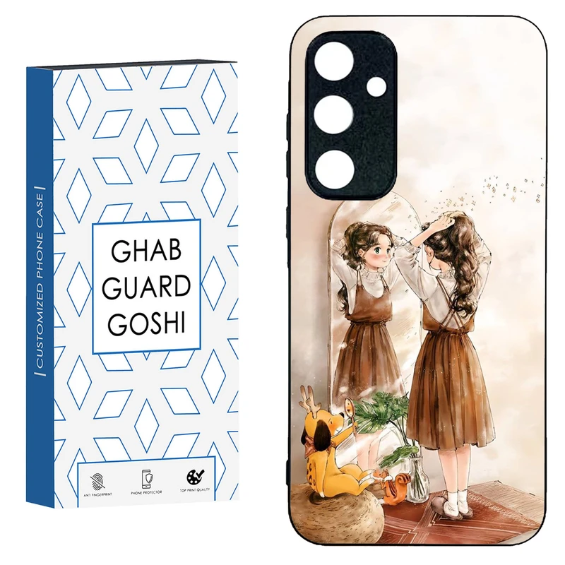 کاور قاب گارد گوشی طرح دخترانه کد FB-019 مناسب برای گوشی موبایل ساسونگ GALAXY A55  