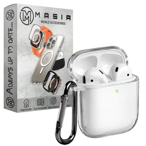 Masir Soft Clear Cover For Apple Air Pod 1/2