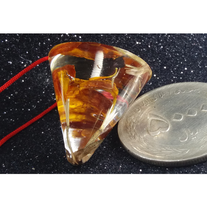 گردنبند دخترانه مدل مخروط ساده و گل جعفری گردنبند دخترانه مدل مخروط ساده و گل جعفری