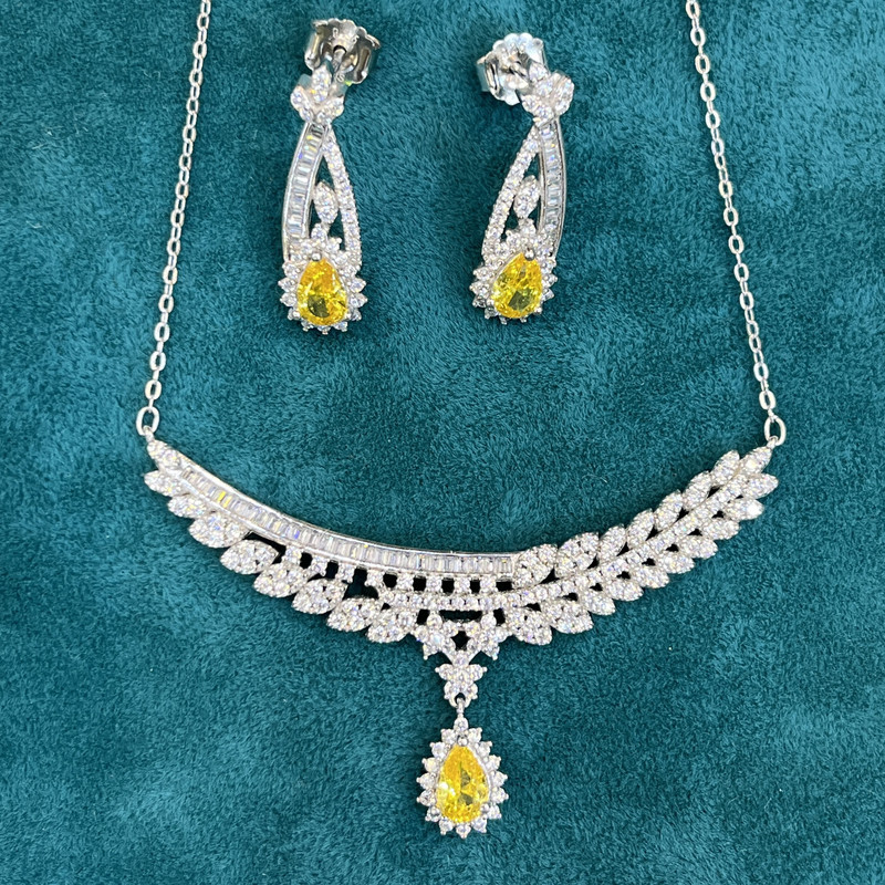 نیم ست نقره زنانه مدل 3345