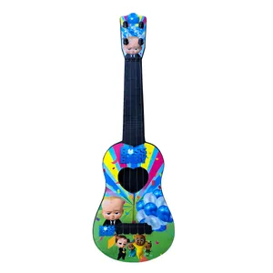 اسباب بازی آموزشی گیتار طرح بچه رییس مدل 43CM