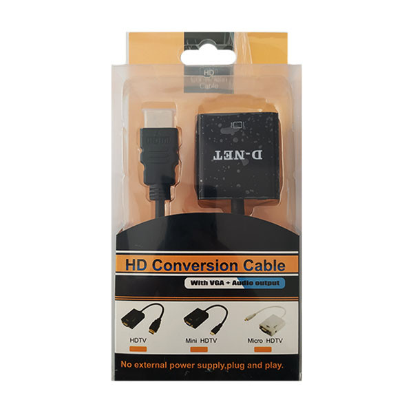 مبدل HDMI به VGA دی-نت مدل 159