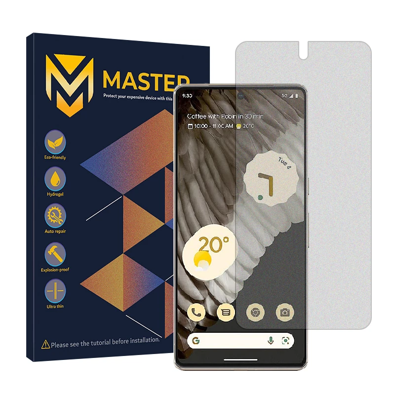 محافظ صفحه نمایش مات مستر مدل Resistant مناسب برای گوشی موبایل گوگل Pixel 7 Pro