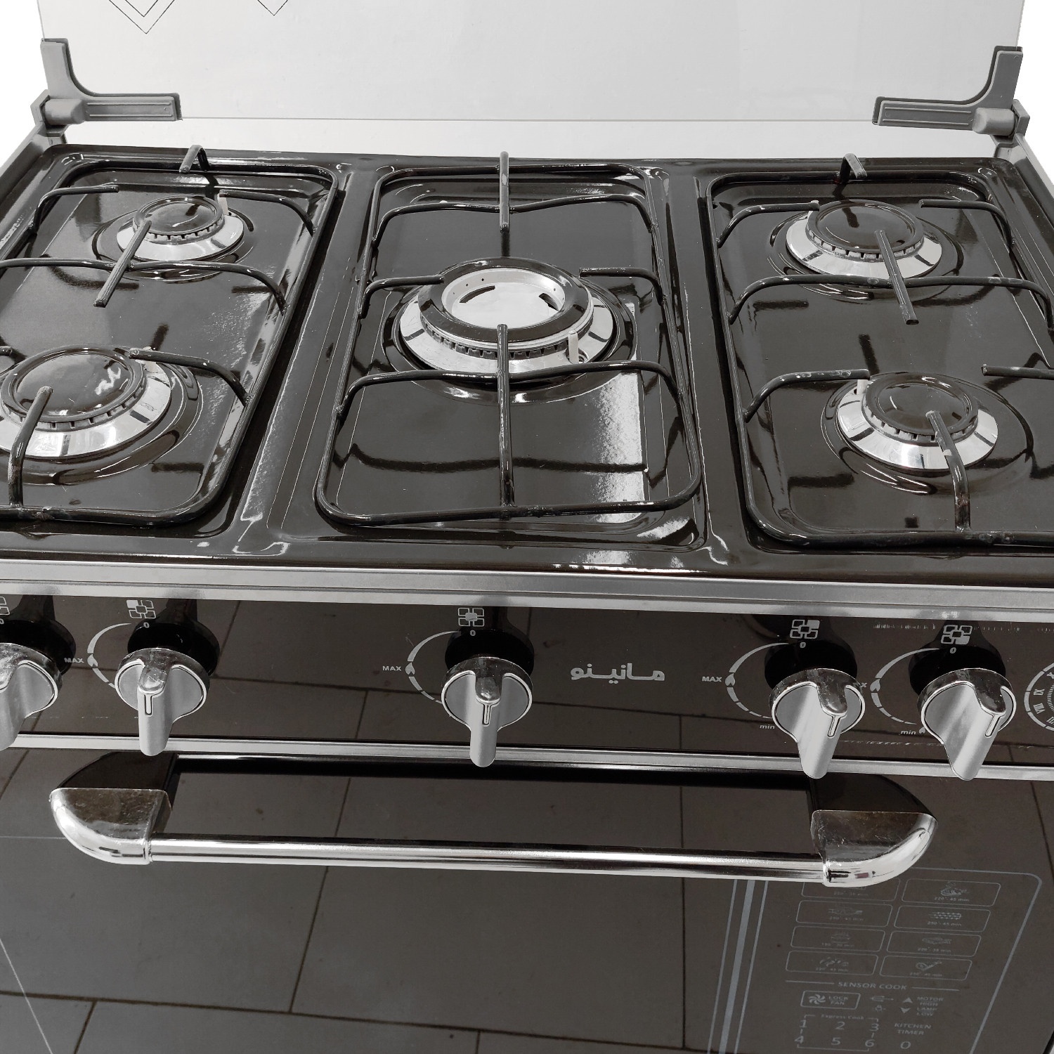 اجاق گاز 5 شعله مانینو مدل W80