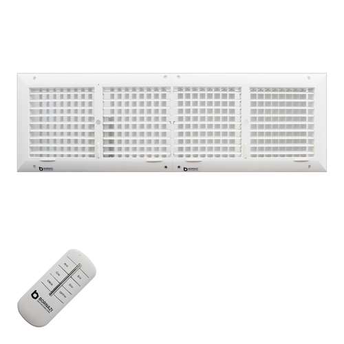دریچه کانال کولر برنازی مدل 20x80 به همراه ریموت 