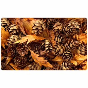 پادری مدل 503m4 طرح برگ پاییز سایز 76x46 سانتی متر