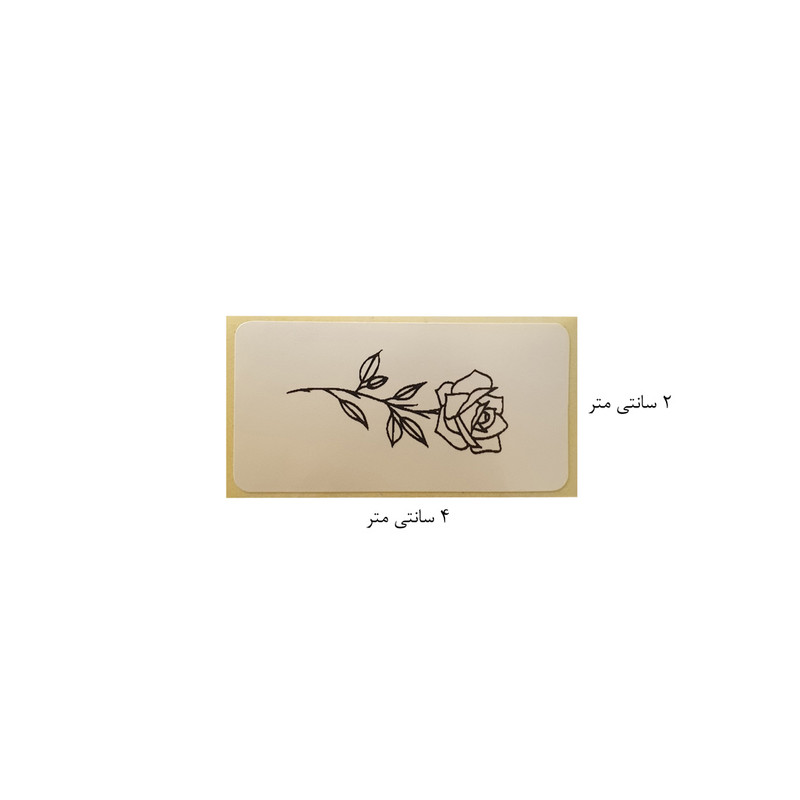 برچسب طرح گل مینیمال کد 001 بسته 30 عددی برچسب طرح گل مینیمال کد 001 بسته 30 عددی