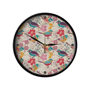 ساعت دیواری مدوپد طرح سینه‌سرخ مدل PAT00251
