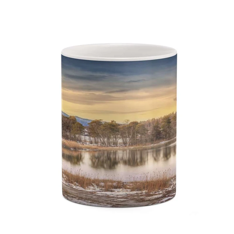 ماگ کاکتی مدل منظره برفی کد mgh18510