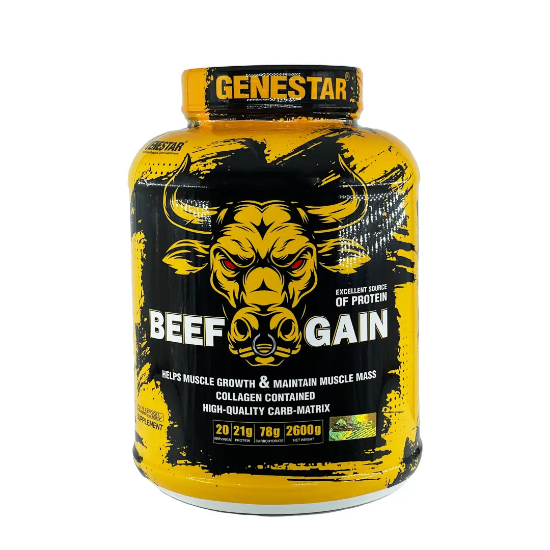 پودر گین بیف ژن استار - 2600 گرم پودر گین بیف ژن استار - 2600 گرم