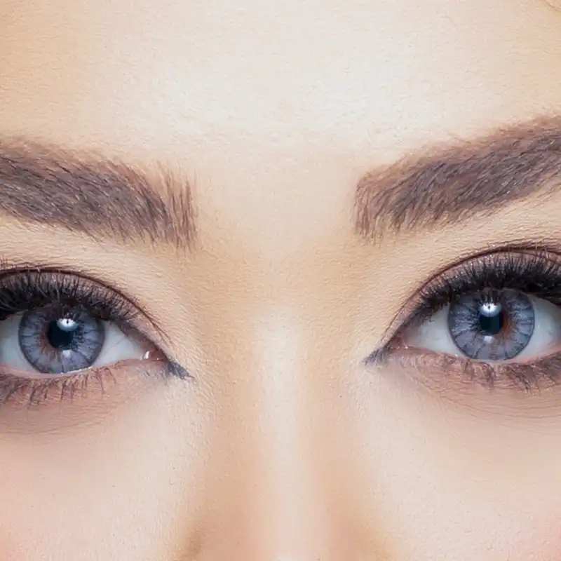 لنز چشم رویال ویژن کد 369 رنگ دور دار آبی یخی