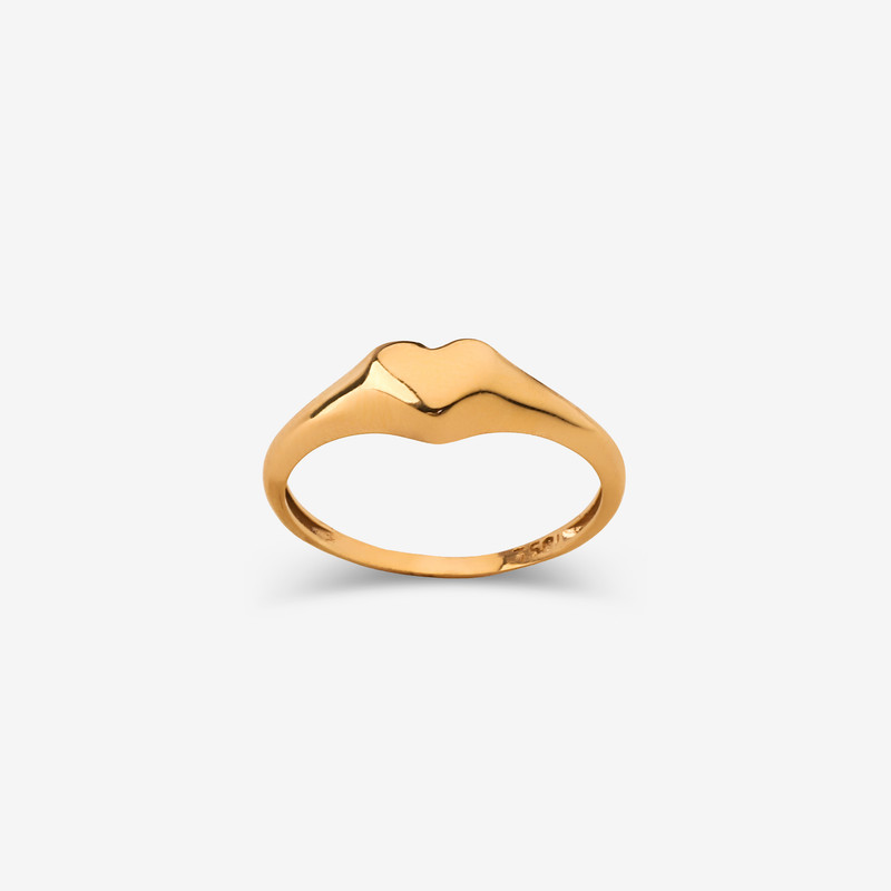 انگشتر طلا 18 عیار زنانه سایا گلد مدل قلب wr749 سایز 55