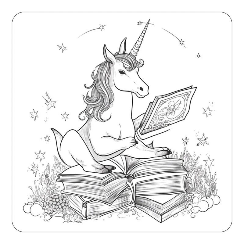 مگنت کاکتی طرح اسب تک شاخ و یونیکورن مدل mp29394