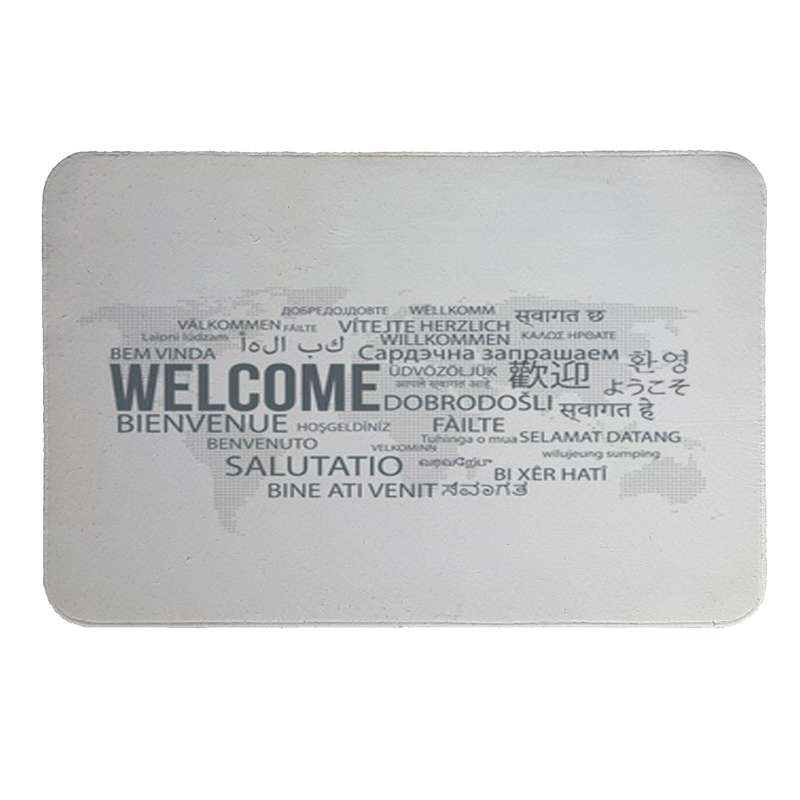 پادری طرح welcome کد 8257 سایز 80 × 50 سانتی متر