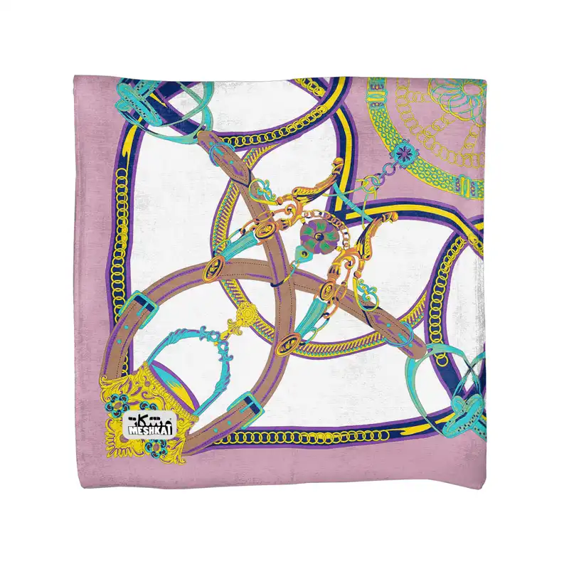 دستمال سر و گردن مشکات مدل H9567