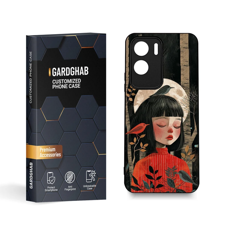 کاور گارد قاب مدل دخترانه مناسب برای گوشی موبایل آنر X50i \ 90 Lite 5G