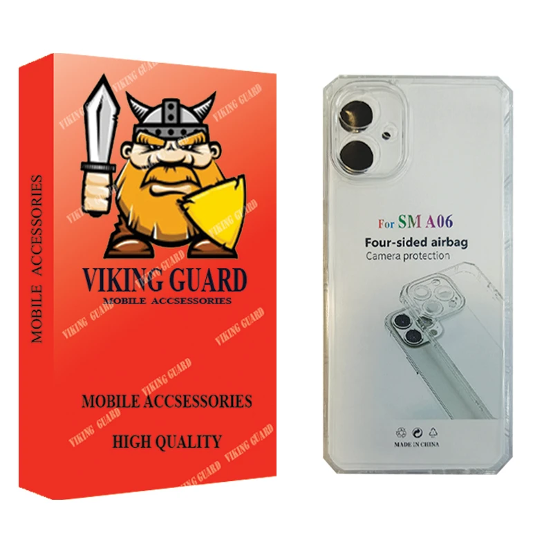 کاور وایکینگ قاب مدل ژله ای مناسب برای گوشی موبایل سامسونگ Galaxy A06