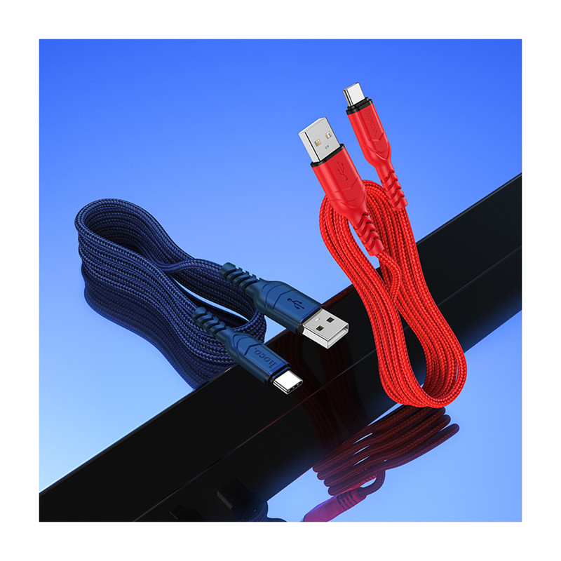 خرید و قیمت کابل تبدیل USB به USB-C هوکو مدل X59 طول 1 متر