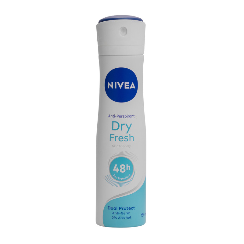 اسپری ضد تعریق زنانه نیوا مدل Dry Fresh حجم 150 میلی لیتر