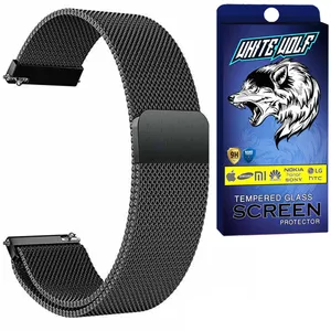 بند وایت ولف مدل WB-Mill مناسب برای ساعت هوشمند گلوریمی GS2 Pro