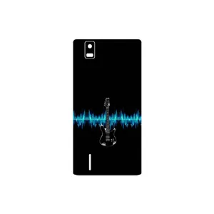 MAHOOT Electric Guitar Cover Sticker for Huawei Ascend P2
