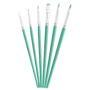 ست قلم مو ژوتینگ مدل Royal6-GRN مجموعه 6 عددی