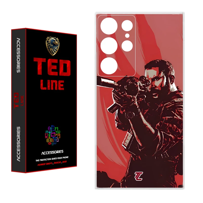 کاور تدلاین طرح کاپیتان پرایس کد 1212 مناسب برای گوشی موبایل سامسونگ Galaxy S21 Ultra