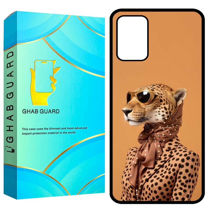 کاور قاب گارد طرح پلنگ مدل GCHPA324 مناسب برای گوشی موبایل سامسونگ Galaxy A32 4G