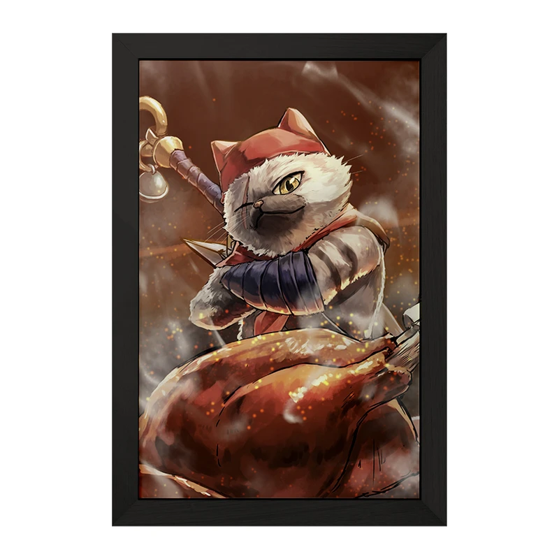 تابلو خندالو مدل بازی شکارچی هیولا (Monster Hunter) کد 33249