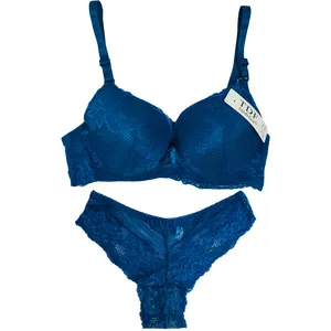 ست شورت و سوتین زنانه مدل tp552 رنگ آبی