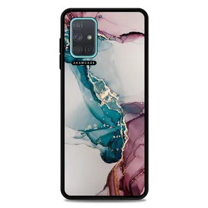AKAM AMCWSGA71-MARBEL7 Cover For Samsung Galaxy A71
