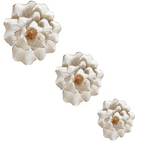 دیوارکوب طرح گل کد san_042 مجموعه 3 عددی