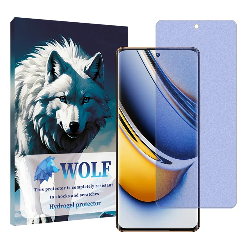 محافظ صفحه نمایش مات ضد اشعه آبی ولف مناسب برای گوشی موبایل ریلمی 11 Pro