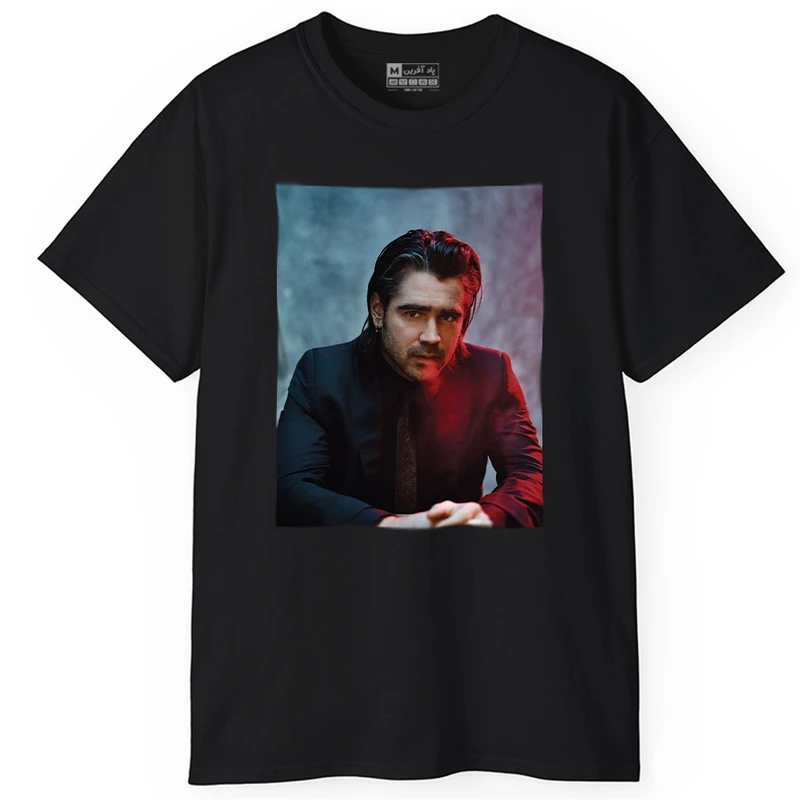 تی شرت آستین کوتاه مردانه پاد آفرین مدل کالین فارل کد PT189