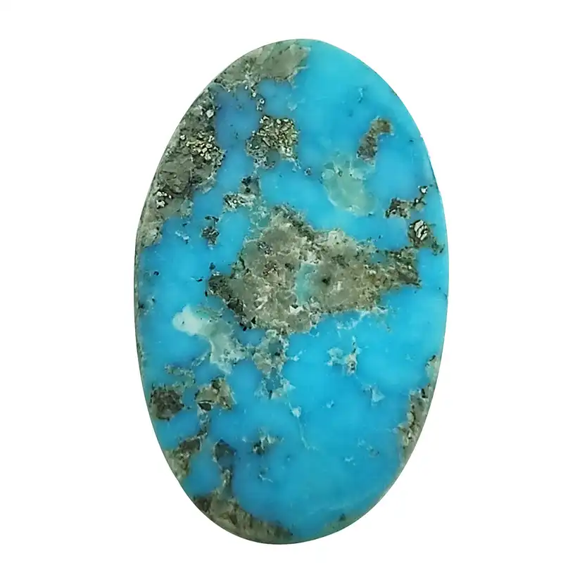 سنگ فیروزه سلین کالا مدل گرد کد Pc1-9