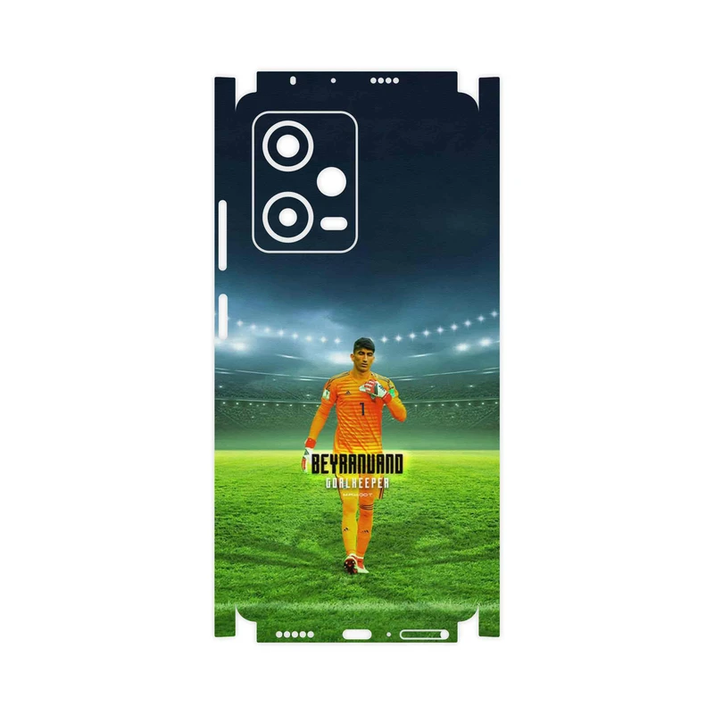 برچسب پوششی ماهوت مدل Alireza Beiranvand-FullSkin مناسب برای گوشی موبایل شیائومی Redmi Note 12 Pro 5G