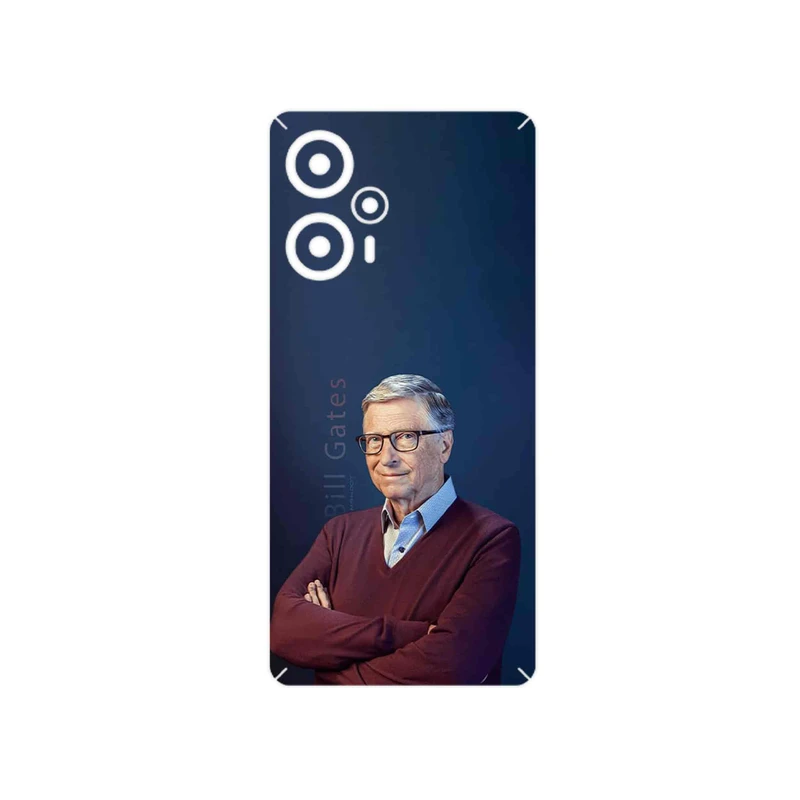 برچسب پوششی ماهوت مدل Bill_Gates مناسب برای گوشی موبایل شیائومی Poco F5