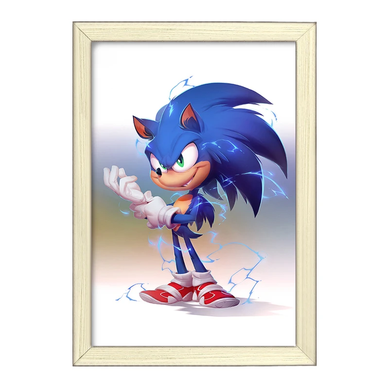 تابلو خندالو طرح سونیک (Sonic) کد 37024