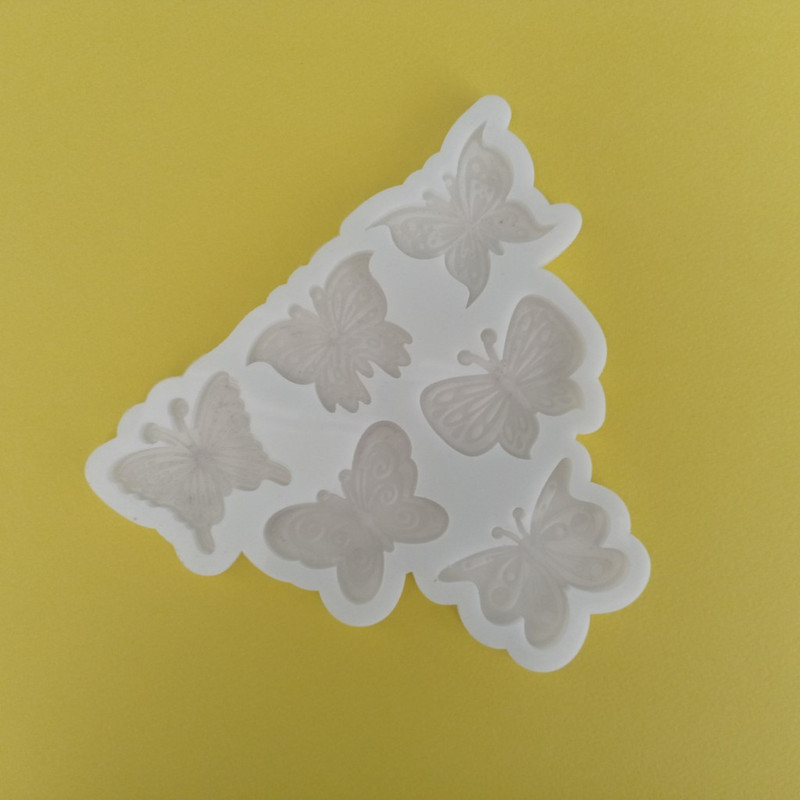 قالب رزین هنرستون مدل پروانه طرحدار