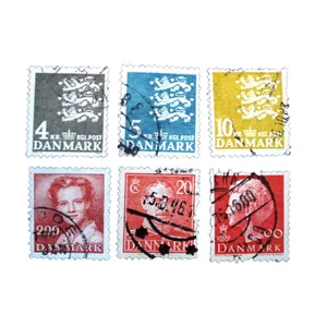 تمبر یادگاری مدل تاریخی دانمارک کد DS4812 مجموعه 6 عددی