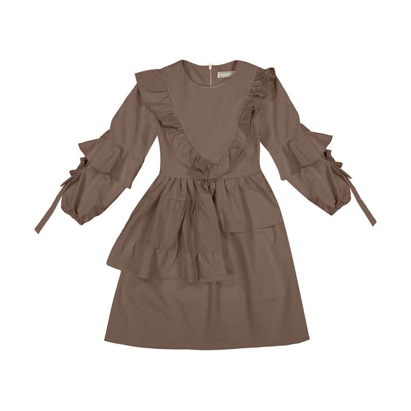 پیراهن دخترانه مامانی‌نی کد 005