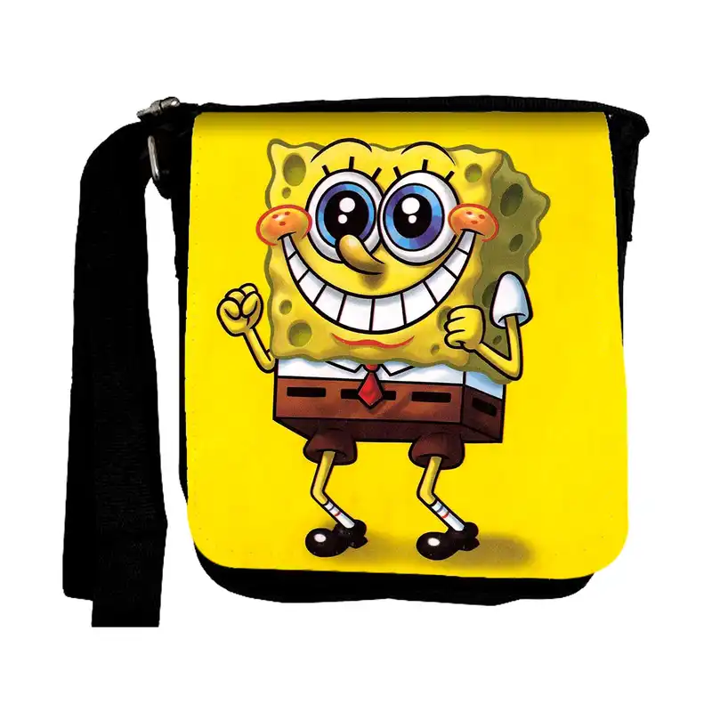 کیف رودوشی بچگانه طرح باب‌اسفنجی مدل SB0268