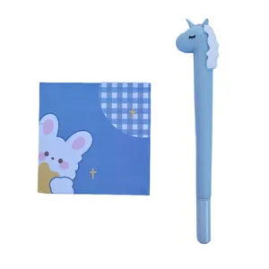 روان نویس مدل یونیکورن به همراه کاغذ چسب دار