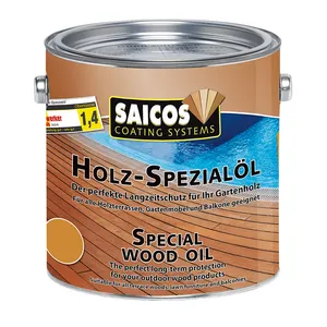 SAICOS Special Wood Oil Black 0180 2.5 Litre 