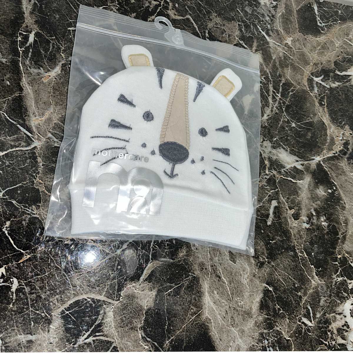 ست کلاه و دستکش و پاپوش نوزادی مادرکر مدل BabyTiger -  - 5