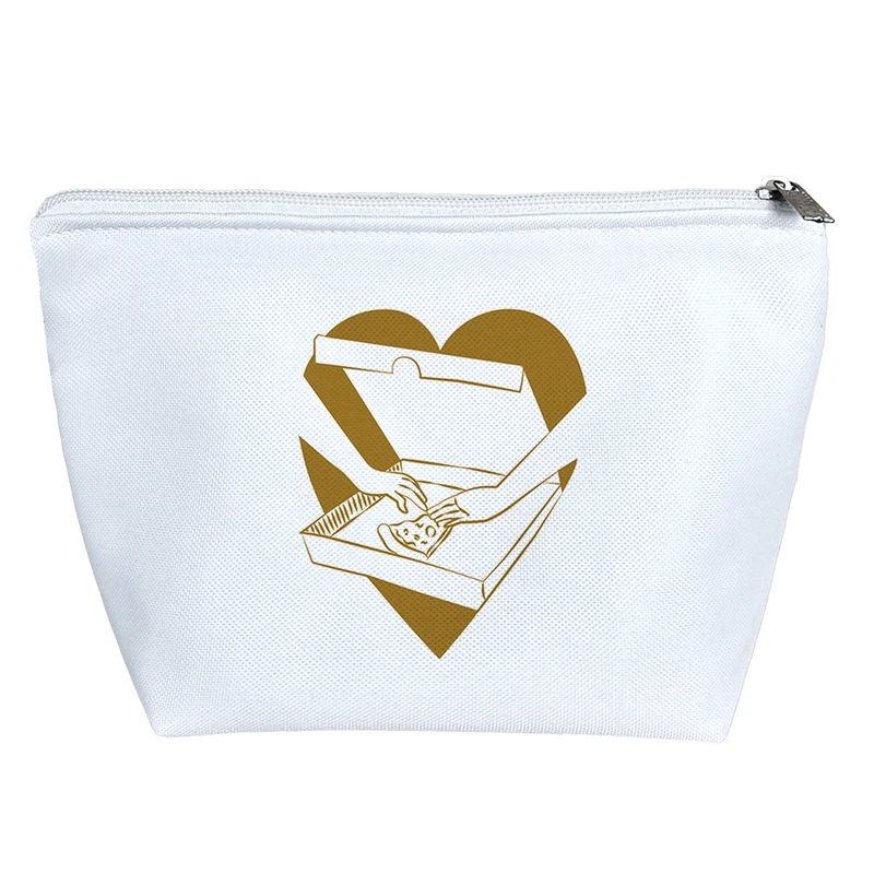 کیف لوازم آرایش دخترانه خندالو مدل پیتزا Pizza کد H1033