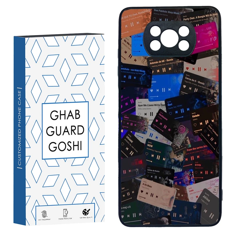 کاور قاب گارد گوشی طرح موزیک کد TPU-264 مناسب برای گوشی موبایل شیائومی POCO X3 / X3 PRO / X3 NFC
