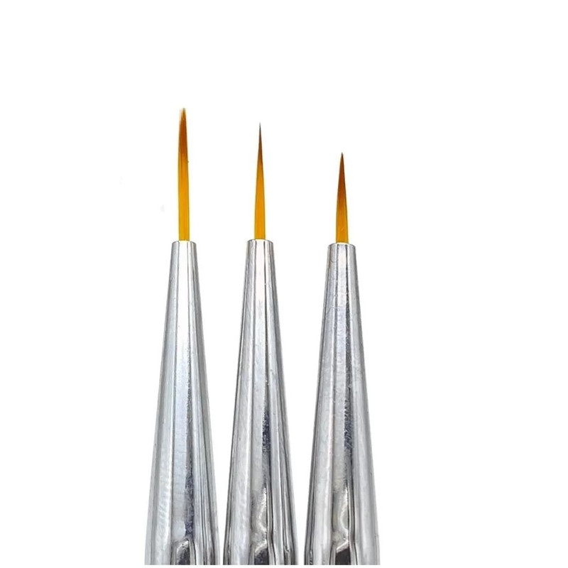 قلم موی طراحی ناخن مدل 120 بسته 3 عددی