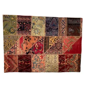 کلاژ فرش دستباف 3 متری مدل وینتج کد 50