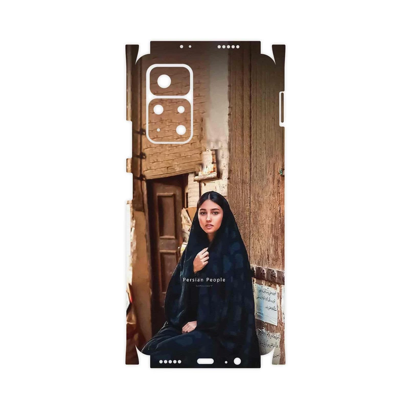 برچسب پوششی ماهوت مدل Portrait of an Iranian Woman-FullSkin مناسب برای گوشی موبایل شیائومی Poco M4 Pro 5G
